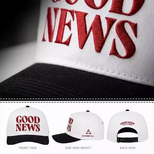 Custom 3D Embroidered Logo Printed Image High Quality Cotton Breathable Lightweight 5 Panel Sporty Street Unisex Baseball Cap - Product Image 2