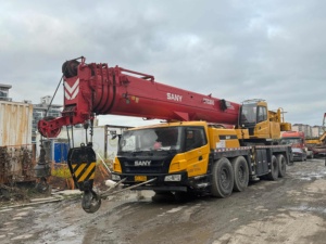 Grue mobile sur camion d'occasion Sany avec moteur chinois, 25/30/40/80/100 tonnes, tout-terrain, hauteur de levage maximale 30 m, rapport de poids 40000 kg - Product Image 6