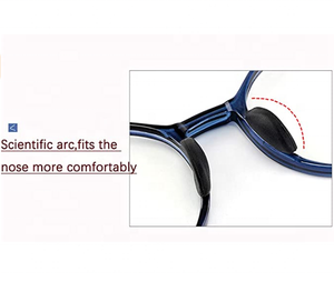 Kids Eyeglass <strong>Nose</strong> Pads,Soft Silicone Children Plug-in <strong>Glasses</strong> <strong>Nose</strong> Pieces Anti-Slip <strong>Nose</strong> Guards,Comfortable Replacement Repair - Product Image 6