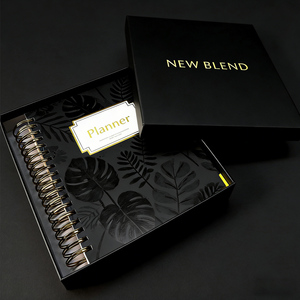Carnet à spirale personnalisé format A4/A5, couverture rigide, papier d'art couleur, avec service d'estampage et d'impression UV – Direct Usine - Product Image 4