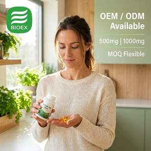 Веганские OEM-капсулы с ДГК из водорослей (1000 мг) для поддержки мозга, зрения и сердца, без ГМО, на растительной основе, под собственной торговой маркой - Product Image 3