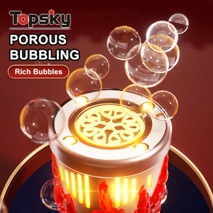 Torche créative Machine à bulles jouets <span class=keywords><strong>Flash</strong></span> électrique <span class=keywords><strong>jeux</strong></span> de fête en plein air automatique Machine à bulles colorées jouets pour enfants - Product Image 4