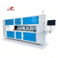 Máquina de corte de cartón corrugado CNC automática de doble estación de trabajo con sierra de hilo, engranaje de motor, alta productividad, para formas irregulares