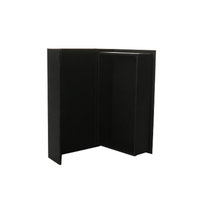 Enveloppe de luxe personnalisée de luxe avec fermeture magnétique et rabat Boîtes magnétiques d'emballage en carton rigide Boîte cadeau en papier noir mat pour les vacances