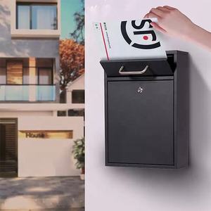 सुरक्षित मुक्त स्थायी वाटरप्रूफ एंटी-चोरी आउटडोर लॉक करने योग्य धातु मेलबॉक्स रूस्टप्रूफ फिनिश - Product Image 4