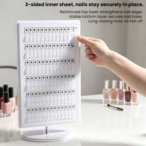 <span class=keywords><strong>BQAN</strong></span> OEM/ODM Tablero Giratorio Magnético para Exhibición de Esmaltes de Uñas Acrílicos y Gel, 270 Colores, Desmontable, con Soporte Giratorio - Product Image 2