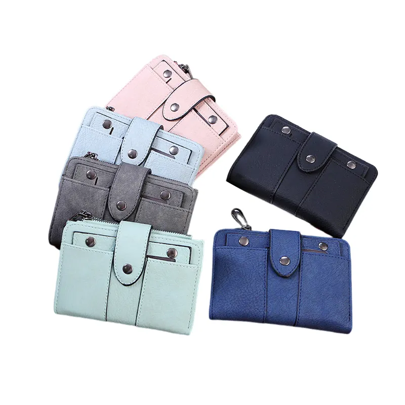 Dropshipping Products 2023 Fashion Wallet For Woman Dropship Multi Card Holder Wallet Cash Binder Ladies Purse Wallet