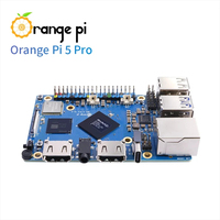 Orange Pi 5 Pro Rockchip RK3588S 4 / 8 / 16GB RAM DDR5 Gigabit Ethernet WiFi + BT BLE SBC Mini PC Placa de desarrollo