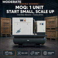 Compresseur d'air à vis combiné mini 4-en-1 en gros pour découpe laser, OEM ODM, direct usine, avec CE ISO