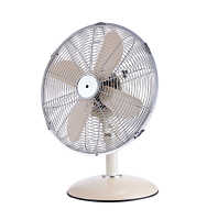 Ventilateur de bureau antique en métal Ventilateurs électriques à main 12 pouces Fer Vintage Bronze Tout métal silencieux avec certification CE ROHS GS