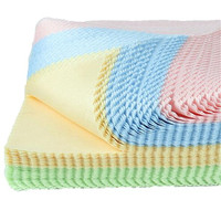 Lingettes en microfibre pour nettoyer les verres de lunettes, les lunettes de soleil, les appareils photo et les ordinateurs, couleur aléatoire