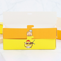 Caja Plegable para Hot Dogs con Recubrimiento a Base de Agua Personalizada, Contenedores Desechables Resistentes y Ecológicos para Snacks al por Mayor