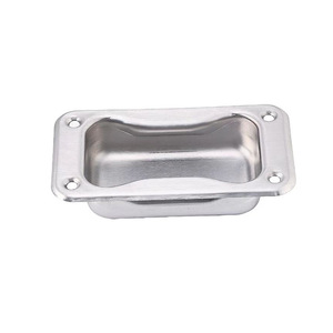 Mwre Embedded Handle 304 Stainless Steel Black Brushed Finish Industrial Automation Aviation Machine Tool A-1892-2-A - Product Image 2