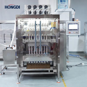 Automatic multi-channel liquid <b>tomato</b> sauce, jam and honey filling and packaging machine - Product Image 6