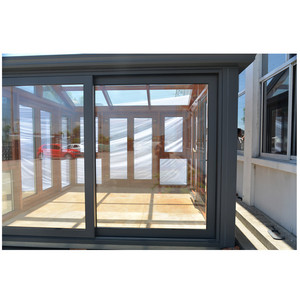Isolation thermique En <span class=keywords><strong>Aluminium</strong></span> Profil Quatre saisons Chambre Jardin D'hiver Pignon Véranda Fenêtres À Battants - Product Image 3