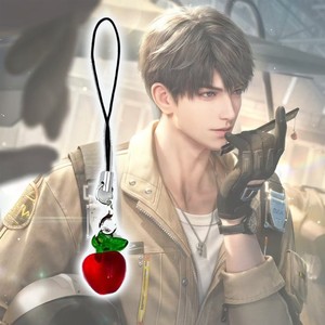 <span class=keywords><strong>Anime</strong></span> gioco amore e Deepspace portachiavi Caleb Apple portachiavi ciondoli accessori per Cosplay di Halloween regali - Product Image 5