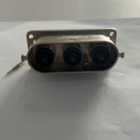 HVIL 3-Poliger 120A Metall HV 25mm2 Kabel Stecker-Buchse Dreifach-Verbinder 25mm