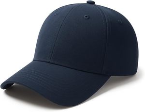 Casquette de baseball sportive unie à 6 panneaux en coton brodé avec logo personnalisé et fermeture Velcro, 100 pièces, pour activités de plein air, Vietnam - Product Image 2
