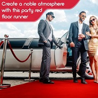 Neoprene Carpet Runner Reusable Plastic Floor Runner Non Slip Rubber Backed Runner Rugs