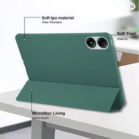 Casing Tablet Magnetik Funda Smart Folding Stand Holder Cover untuk Redmi Pad Pro 12.1 Inch 2024 / Poco Pad 12.1 2024