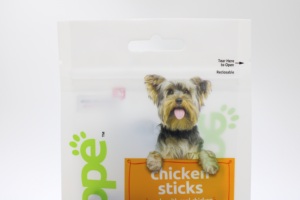 Pet Shoppe Chicken Sticks, Golosinas para Perros, 3.5 Oz, Bolsa Laminada de PP con Cierre Hermético y Base Plana - Product Image 3