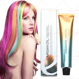 Huati Sifuli Naveen professionnel faible teneur en ammoniac couleur éclaircissante permanente couleur des cheveux teinture crème cheveux décolorant poudre et développeur