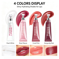 Produits très demandés en stock : Gloss à lèvres en tube souple, effet repulpant, brillance verre, hydratant, non collant, effet longue tenue, confortable à porter