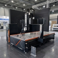 Máquina Fresadora CNC de 4 Ejes Avanzada con Control Syntec y PLC, Alta Rigidez, Área de Trabajo de 1500x3000 mm para Madera, Plástico y Metal