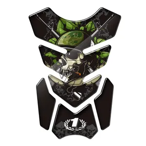 Accessoires de <span class=keywords><strong>moto</strong></span> en résine 3D, protection de réservoir de carburant, autocollant pour Honda Yamaha Suzuki Kawasaki <span class=keywords><strong>Triumph</strong></span> Aprilia - Product Image 5