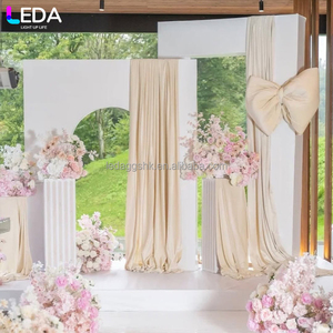 Leda ผ้าม่านอะคริลิคแขวนแบบสี่เหลี่ยมตกแต่งสำหรับงานแต่งงานสไตล์เรียบง่ายปรับแต่งได้ทันสมัย - Product Image 2