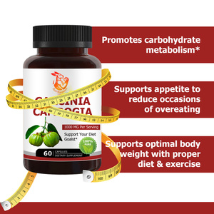 Cápsulas de Garcinia Cambogia con Cromo, Extracto de Garcinia Cambogia, Ayuda a Reducir el Apetito, Píldoras - Product Image 2