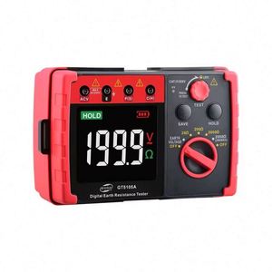 Testeur de résistance de mise à la terre numérique portable mini, testeur de continuité 0-2000 Ohm, équipement de test de mise à la terre alimenté par batterie - Product Image 3