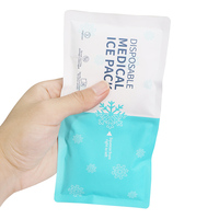 Compresse froide instantanée de qualité médicale, compresse de glace à usage unique pour les soins d'urgence des plaies