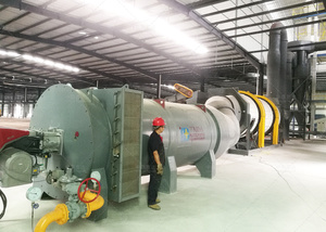 เครื่องอบแห้งแบบหมุน TAEDA สำหรับการอบแห้งกากมะพร้าว/ใยปาล์ม/กากมังคุด วัสดุ Ti สำหรับการแปรรูปอาหาร - Product Image 6