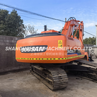 Pelleteuse sur chenilles doosan dh225lc-7 d'occasion, 25 tonnes, modèle 225 dh225, prix bon marché, 22ton dh225lc dh225lc-9