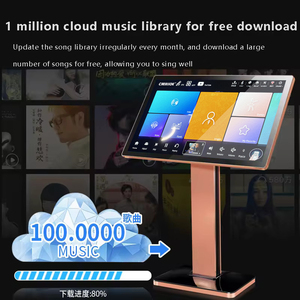 ชุดเครื่องเล่น<span class=keywords><strong>คาราโอเกะ</strong></span> KTV แบบคาราโอเกะ4T หน้าจอสัมผัส WIFI 22 "ระบบ InAndon ฟังก์ชั่นแอปบนมือถือเครื่องมืออาชี<span class=keywords><strong>พ</strong></span> - Product Image 5