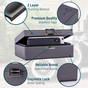 Sac de blocage de signal avec logo personnalisé Protecteur de <span class=keywords><strong>voiture</strong></span> antivol Faraday Security Faraday Box Sac de blocage de signal <span class=keywords><strong>RFID</strong></span> - Product Image 5