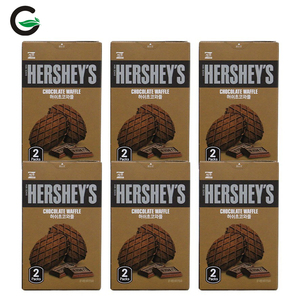 วาฟเฟิลกรอบ Hershey พร้อมครีมช็อกโกแลตชีสรสผลไม้รสหวานขนมสำนักงานนำเข้าจากเกาหลี - Product Image 3