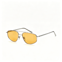Lunettes de soleil de luxe pour femmes et hommes, style aviateur, tendance, design original, mode, pour activités de plein air et camping, protection UV400