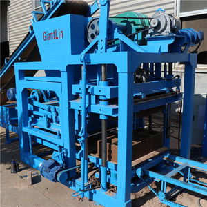 Machine à fabriquer des briques en béton QT4-25, briques en biomasse, briques en charbon, Bio <span class=keywords><strong>Hercules</strong></span> pour briques creuses, solides et pavés - Product Image 2