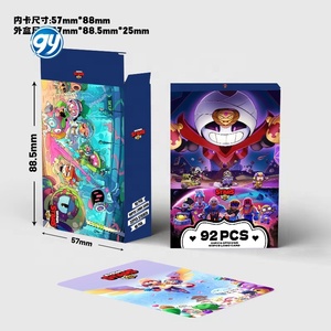 92 pezzi stelle della rissa doppia faccia carte LOMO Anime collezionabili HD foto di scambio di adesivi regalo - Product Image 4