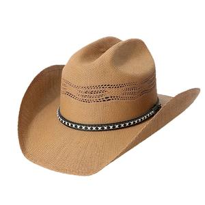 Alta calidad nueva playa a granel gran diseñador tejido a mano mujeres vaquero vaquera verano Natural borde deformado <span class=keywords><strong>Sombrero</strong></span> vaquero <span class=keywords><strong>sombrero</strong></span> de paja - Product Image 5