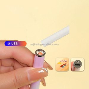 Phụ kiện thuốc lá điện tử bật lửa điện tử làm nóng trước 650mah 900mah 1100mah đèn LED sạc lại pin dạng bút USB bật lửa thuốc lá - Product Image 2
