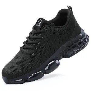 2024 NEW Manqian Unisex Breathable Sports Safety Shoes Anti-smash Safety Shoes