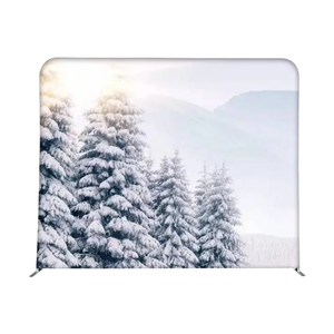 बैकड्रॉप स्टैंड फोटोबूथ बैकड्रॉप फोटोग्राफी डबल साइडेड प्रिंटिंग बैनर टेंशन फैब्रिक फोटो डिस्प्ले स्टैंड बर्थडे पार्टी - Product Image 3