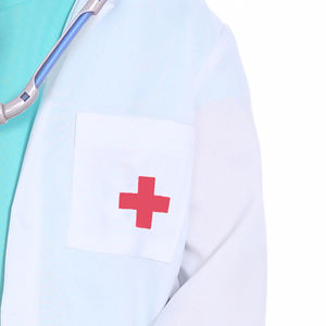 थोक पेशेवर प्रदर्शन लड़कों के बच्चों की सर्जिकल डॉक्टर नर्स वेशभूषा पॉलिएस्टर आरामदायक सांस लेने योग्य - Product Image 4
