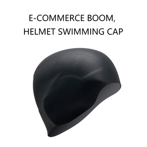 Gorro <span class=keywords><strong>de</strong></span> Natación Multicolor Estampado al por Mayor, Gorro <span class=keywords><strong>de</strong></span> Silicona Impermeable sin Costuras para Adultos, Gorros <span class=keywords><strong>de</strong></span> Natación Amarillos - Product Image 3