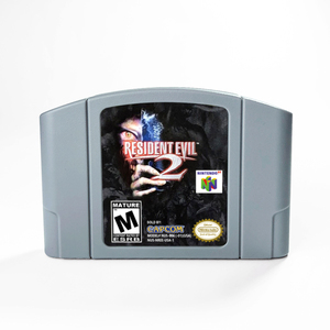Juego <span class=keywords><strong>Resident</strong></span> <span class=keywords><strong>Evil</strong></span> <span class=keywords><strong>2</strong></span> para N64, Tarjeta de Juego, Versión NTSC de EE. UU., Video Retro de 64 Bits, Cartuchos para N64 - Product Image 1