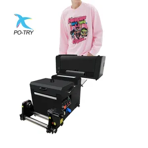 Potry T shirt DIY label printer 300cm A4 A3 dtf printer 30cm