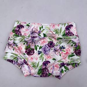 QL2021 Ropa Infantil Barata al por Mayor, Pantalones Cortos para Bebés con Estampado de Puntos Verdes, Cubrepañales para Niñas Pequeñas con Lazo, Pantalones Cortos para Niños - Product Image 4